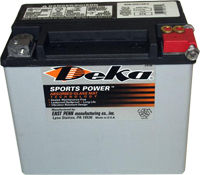 DEKA ETX16L Аккумулятор для мотоциклов, скутеров, квадроциклов и снегоходов аккумуляторы автомобильные, аккумулятор для автомобиля, аккумуляторы varta, аккумулятор для авто, гелевые аккумуляторы, гелевых аккумуляторов, купить аккумулятор для автомобиля, к